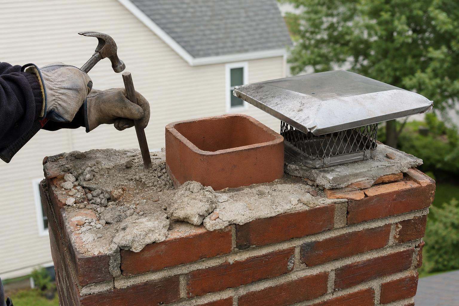 Chimney Cap Installation